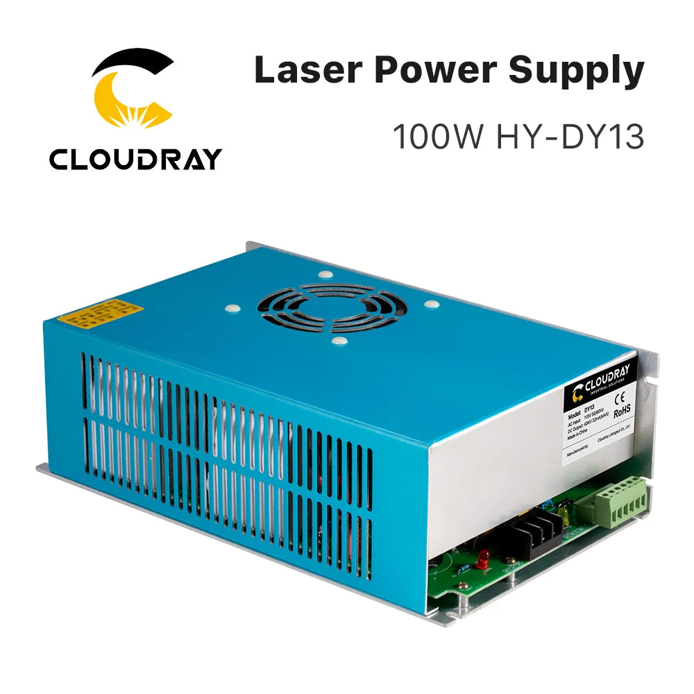 Fonte de Alimentação Laser CO2 Cloudray DY13 Original - Especial para Tubos RECI (90W a 130W) - Vortitec Loja